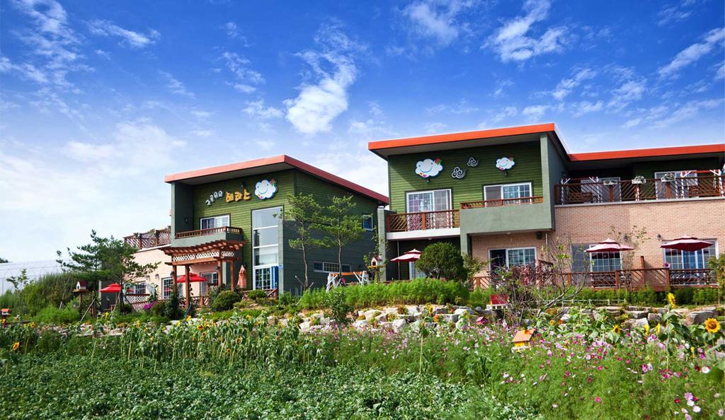 Terrace On The Cloud Villa Pyeongchang Bagian luar foto