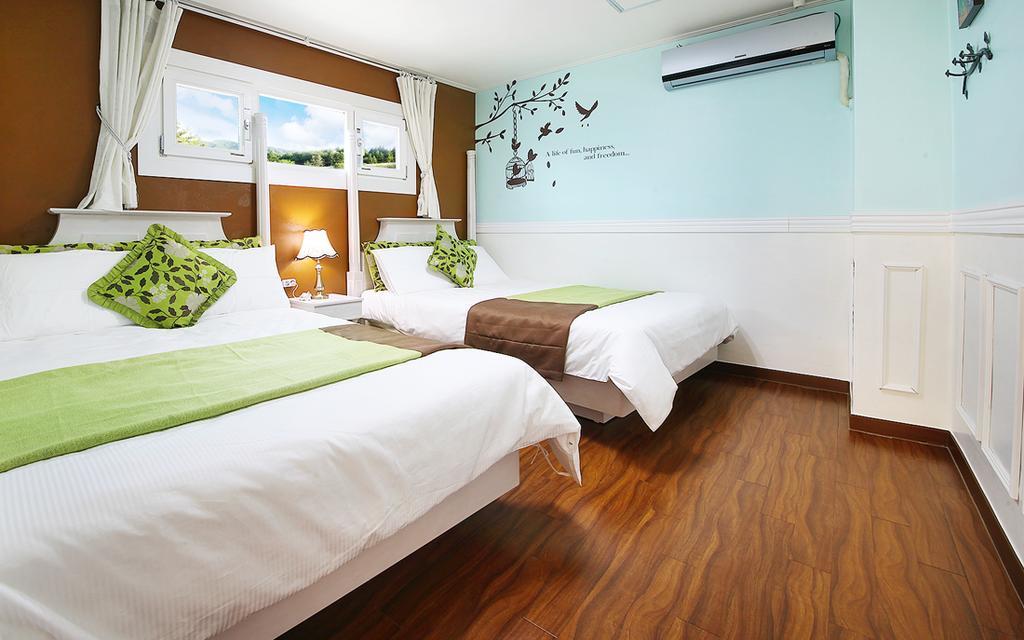 Terrace On The Cloud Villa Pyeongchang Bagian luar foto